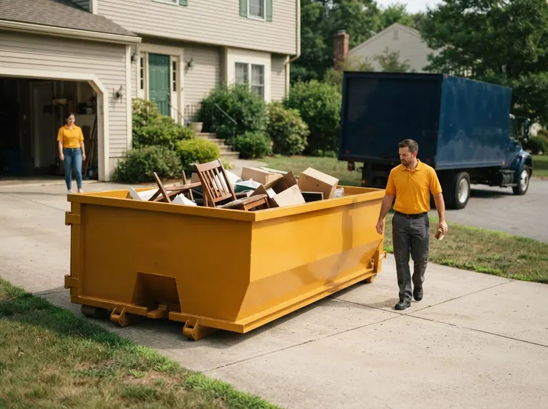 15-Yard Dumpster Rental in Springfield, MA
