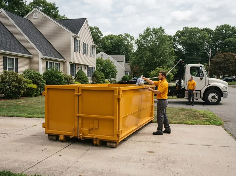 20-Yard Dumpster Rental in Springfield, MA